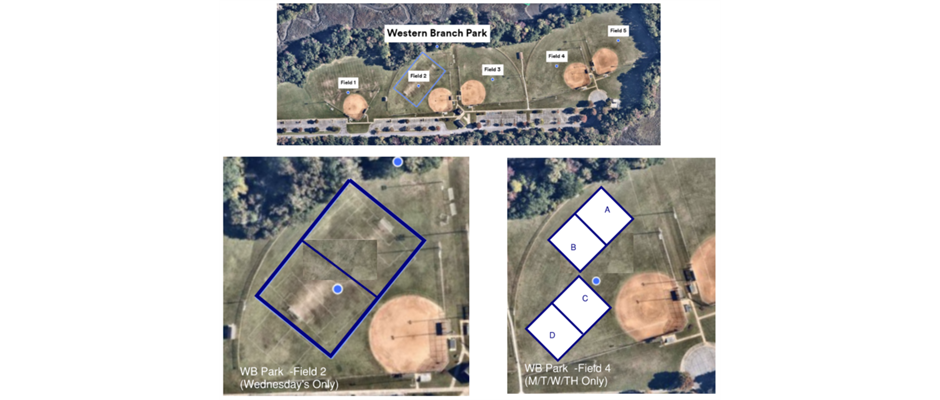 2024 FALL - WBSC Practice Fields (WB Park)